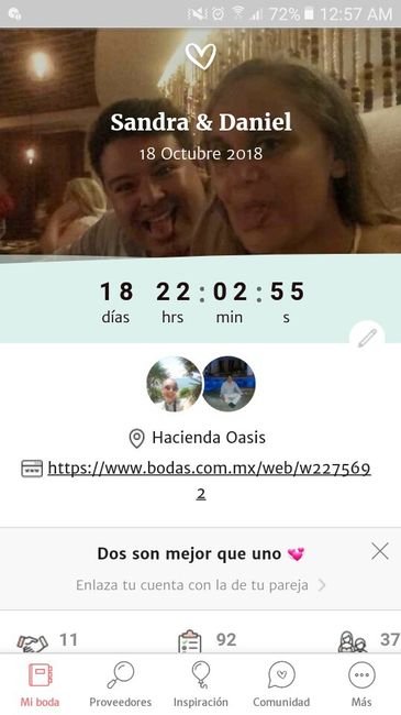 Cuantos días los separan del día  B💕💕 - 1
