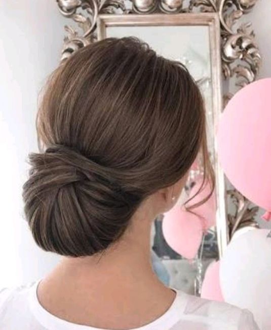 Velo, peinado, vestido - 1