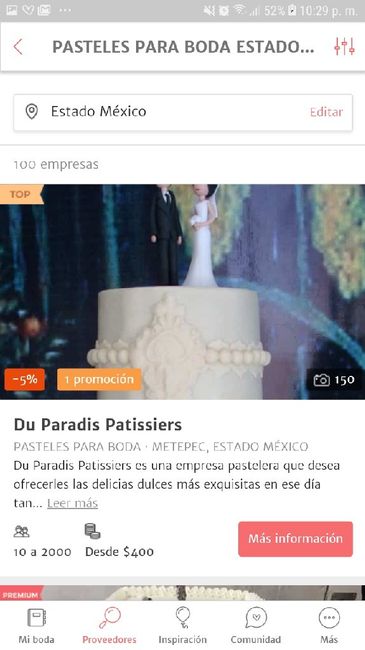 Presupuesto Pastel - 2