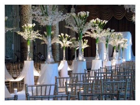Combinación de colores para una boda color Plateado