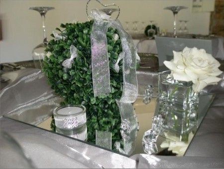 Combinación de colores para una boda color Plateado