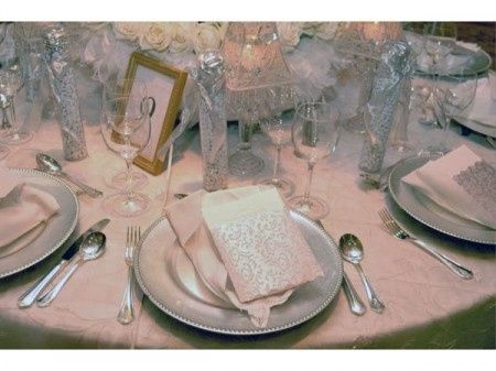 Combinación de colores para una boda color Plateado