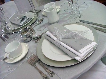 Combinación de colores para una boda color Plateado