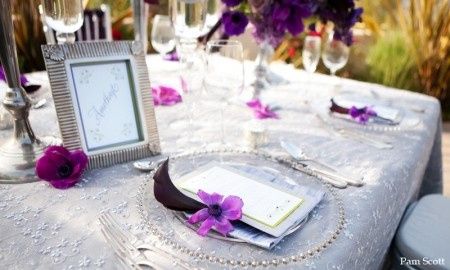 Combinación de colores para una boda color Plateado