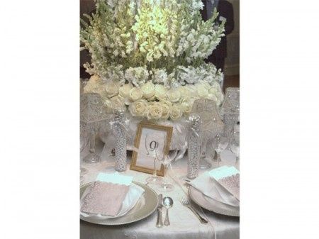 Combinación de colores para una boda color Plateado