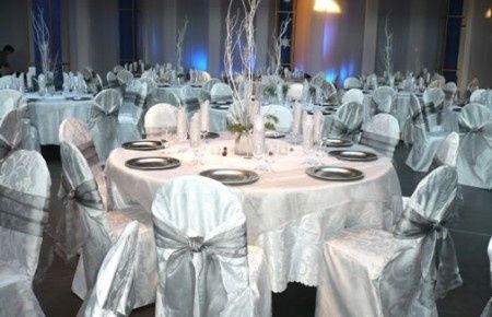 Combinación de colores para una boda color Plateado