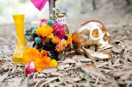 Inspiración: Boda con temática de día de muertos