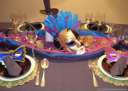 Centros de Mesa Carnavalescos 