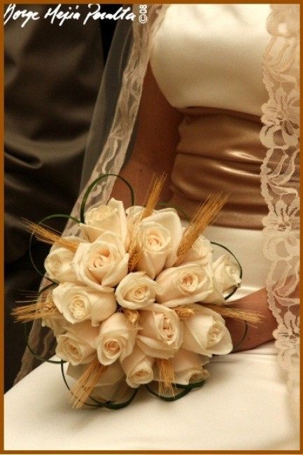 Boda Decoración con Trigo