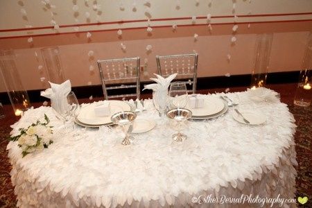 Decoración Mesa de Novios