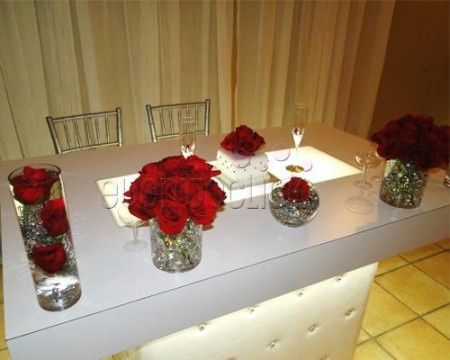 Decoración Mesa de Novios