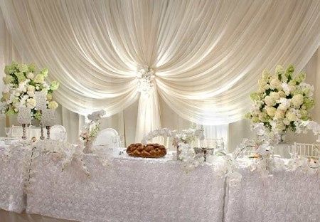 Decoración Mesa de Novios