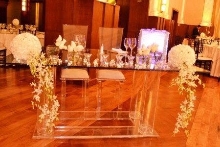 Decoración Mesa de Novios
