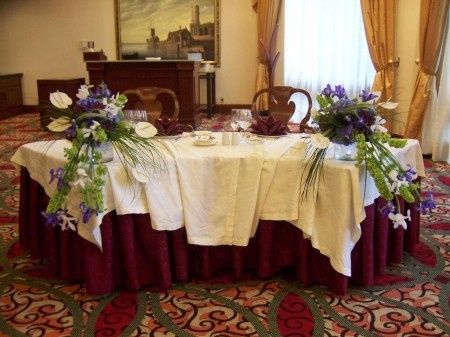 Decoración Mesa de Novios