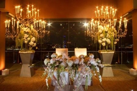 Decoración Mesa de Novios