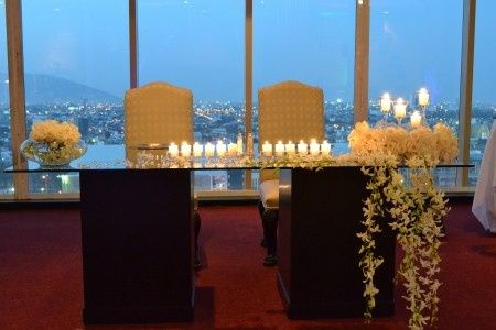 Decoración Mesa de Novios
