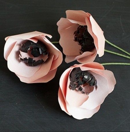 DIY: Ramo de Novia de Anemonas de Papel