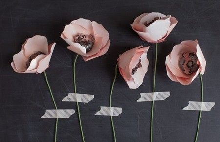 DIY: Ramo de Novia de Anemonas de Papel