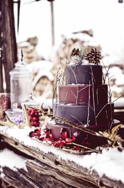 Inspiración para una Boda de color Chocolate con rojo