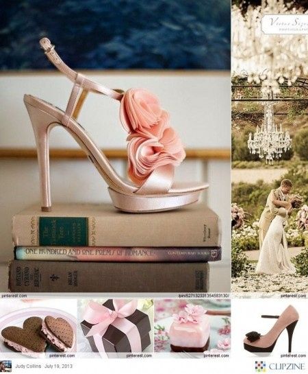 Inspiración para una Boda de color Chocolate con Rosa
