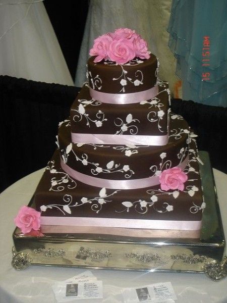 Inspiración para una Boda de color Chocolate con Rosa
