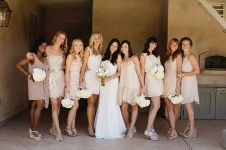 Inspiración para una Boda color Chocolate y Nude