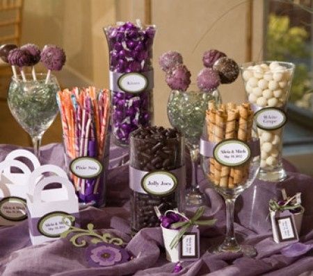 Inspiración para una Boda color Chocolate y Morado o Lavanda