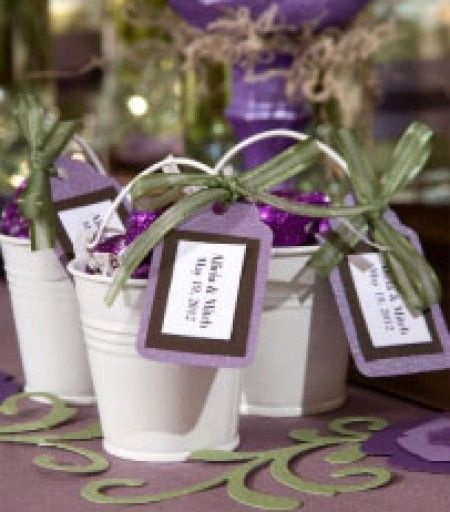 Inspiración para una Boda color Chocolate y Morado o Lavanda