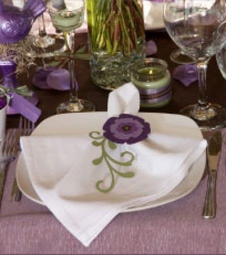 Inspiración para una Boda color Chocolate y Morado o Lavanda
