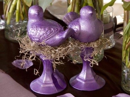 Inspiración para una Boda color Chocolate y Morado o Lavanda