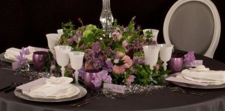 Inspiración para una Boda color Chocolate y Morado o Lavanda