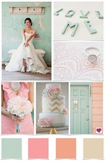 Boda en color Menta