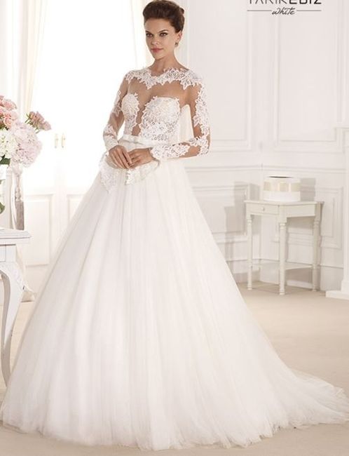Vestidos de Novia - Encajes y Transparencias 2014