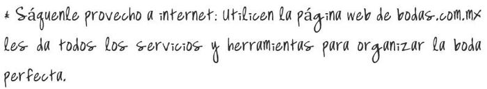 Los SI y los NO de las Bodas