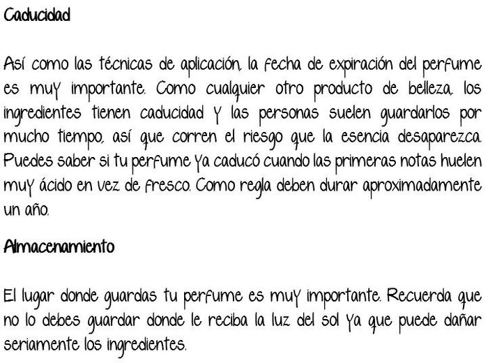 Tips para aplicarte el perfume