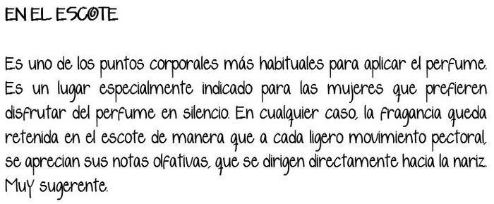 Tips para aplicarte el perfume