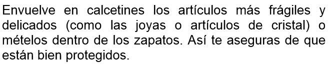 Como empacar una maleta