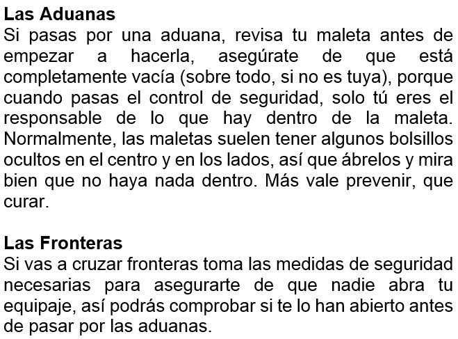 Como empacar una maleta