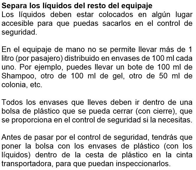 Como empacar para un viaje en avión
