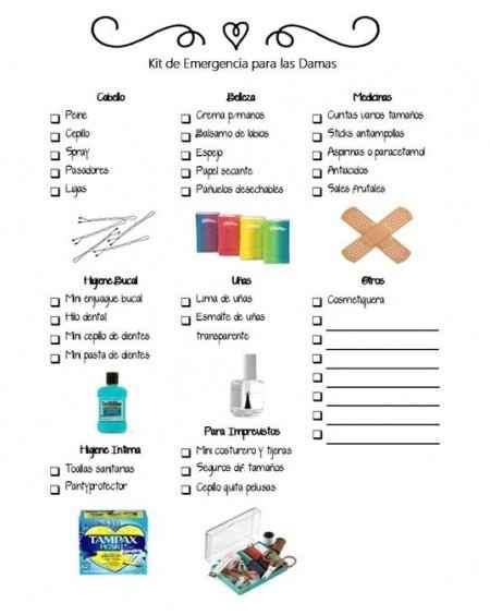 Kit de Emergencia para las Damas