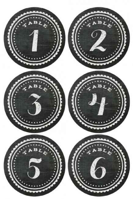 Numeradores de Mesas 2