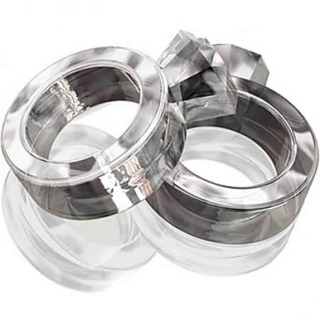 Hielos en forma de anillos de compromiso 2