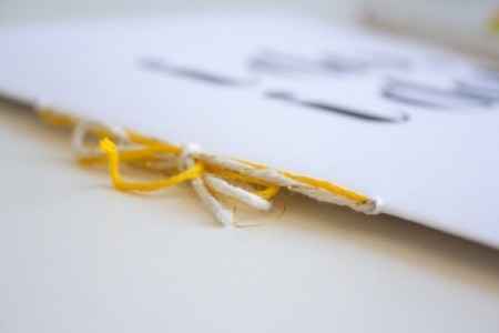 DIY: Libro de actividades de la boda para niños 2