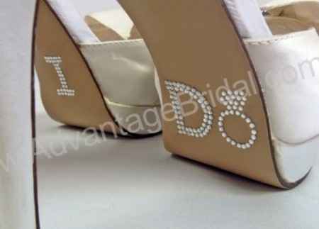 DIY: Letras para los zapatos de los Novios13