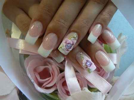 Uñas de Novia (varios Diseños) 38
