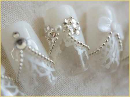 Uñas de Novia (varios Diseños) 24