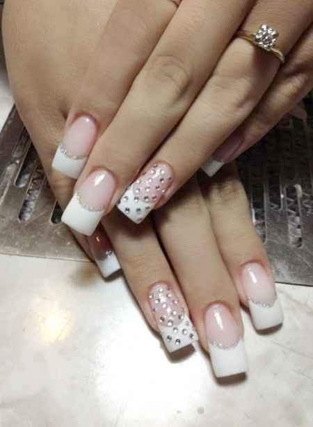 Uñas de Novia (varios Diseños) 7