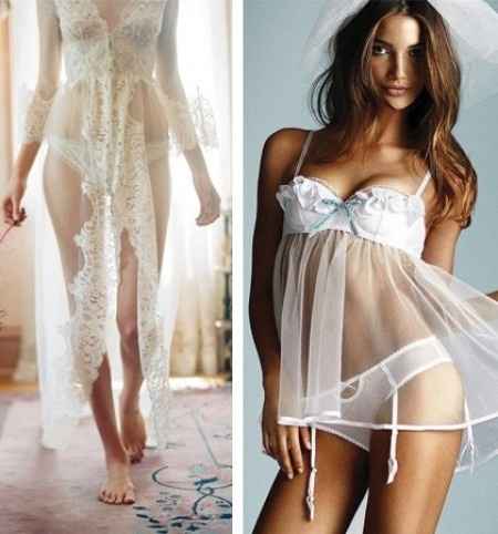 Los 3 tipos basico de Lencería para Novia26