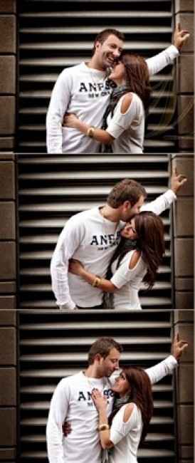 Sesión casual de novios