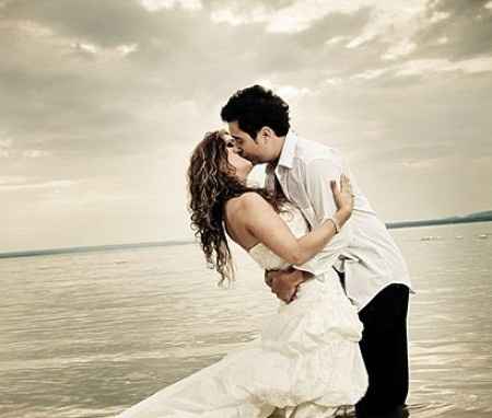 Fotografía de boda rock the frock o trash the dress